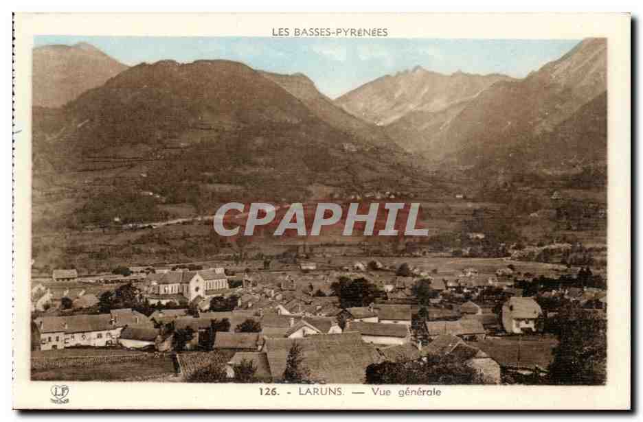 CPA Laruns Vue generale