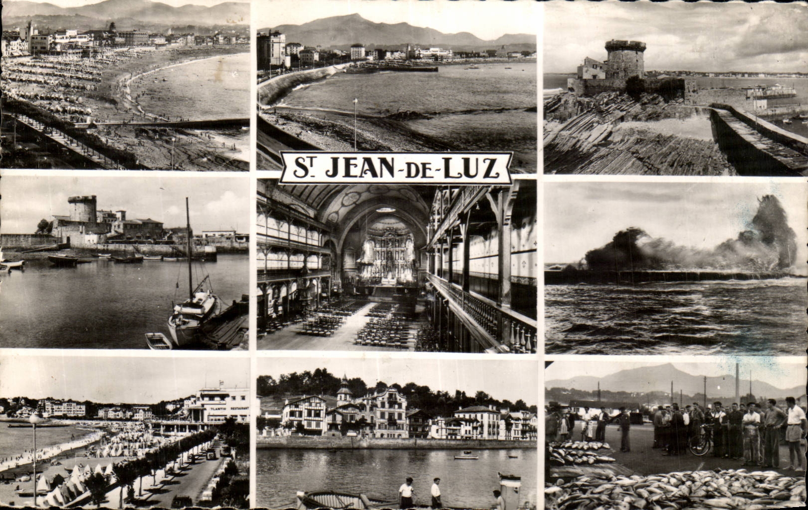 St Jean-de-Luz — Vue Générale — L. Chatagneau, Victor-Hugo, Reprod.