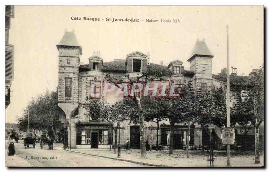 CPA St Jean de Luz Maison Louis XIV