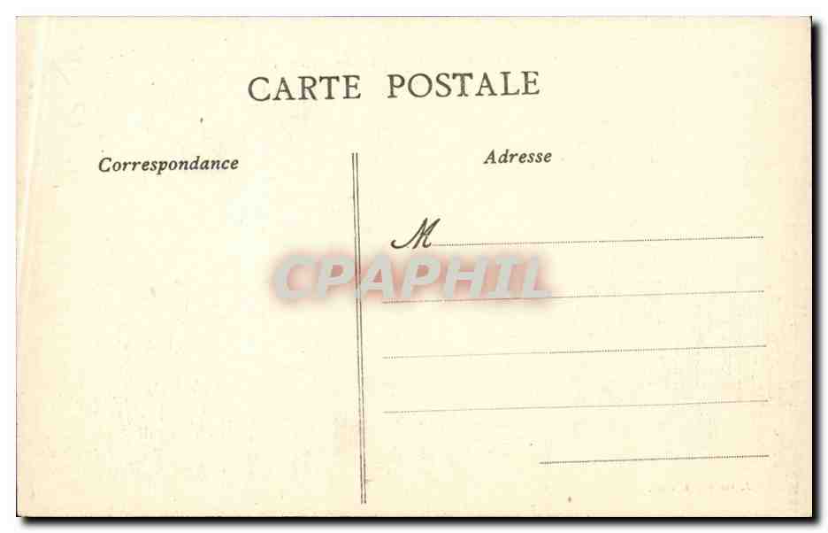 CPA St Jean de Luz Maison Louis XIV — Verso