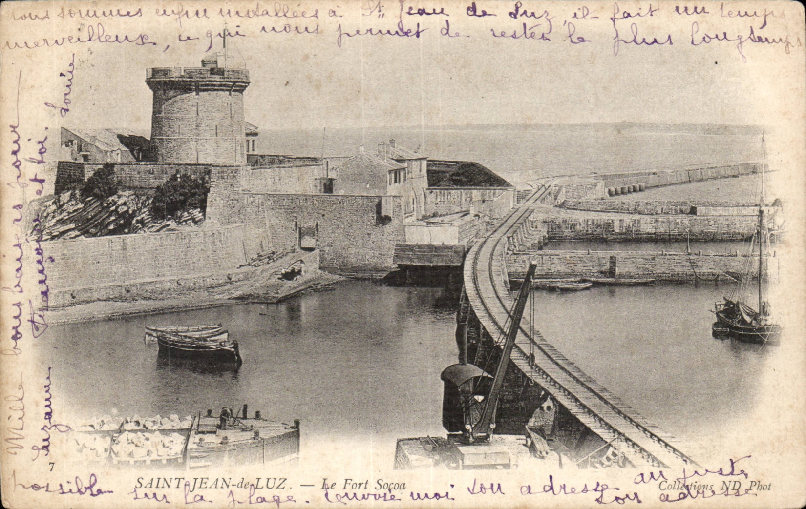 Saint-Jean-de-Luz — Der Fort Soçoa — Verlag ND Phot