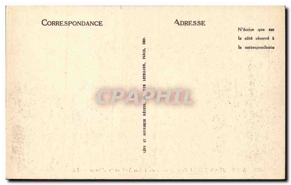 CPA St Jean de Luz Maison de Louis XIV et la Rhune — Verso