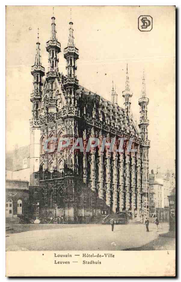 Louvain — Hôtel-de-Ville — Éditeur SD