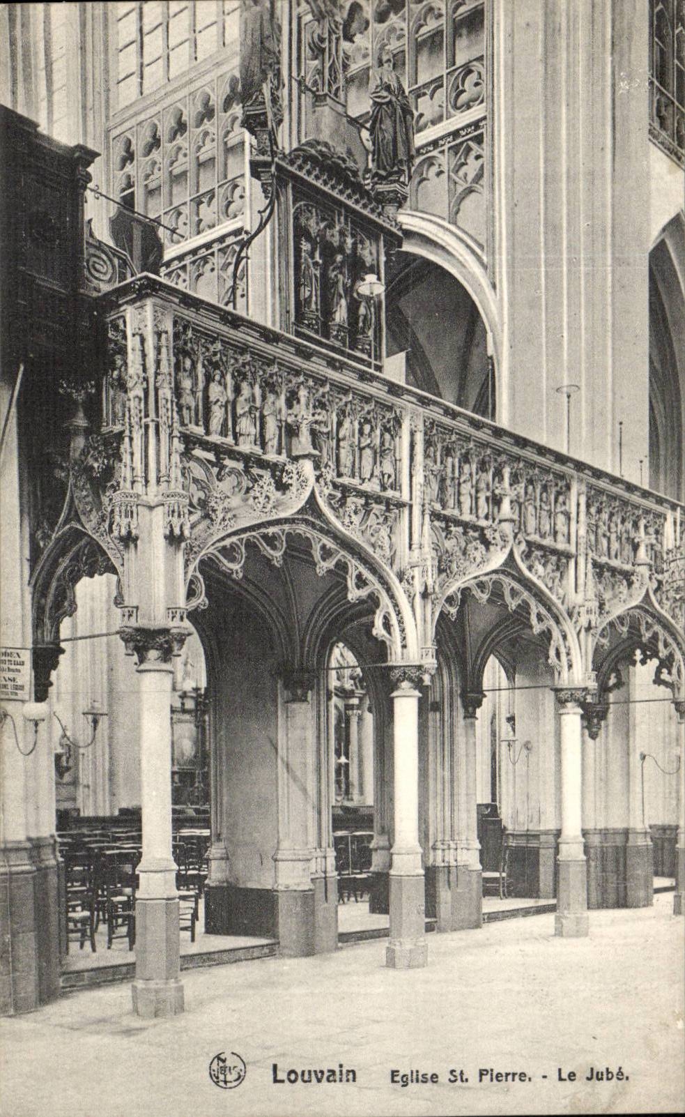 Louvain - Église Saint-Pierre - Le Jubé