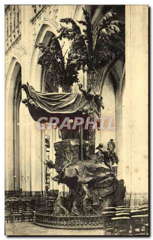 Église Saint-Pierre — Chaire de Pèlerin — Éditeur Tihl, série 387