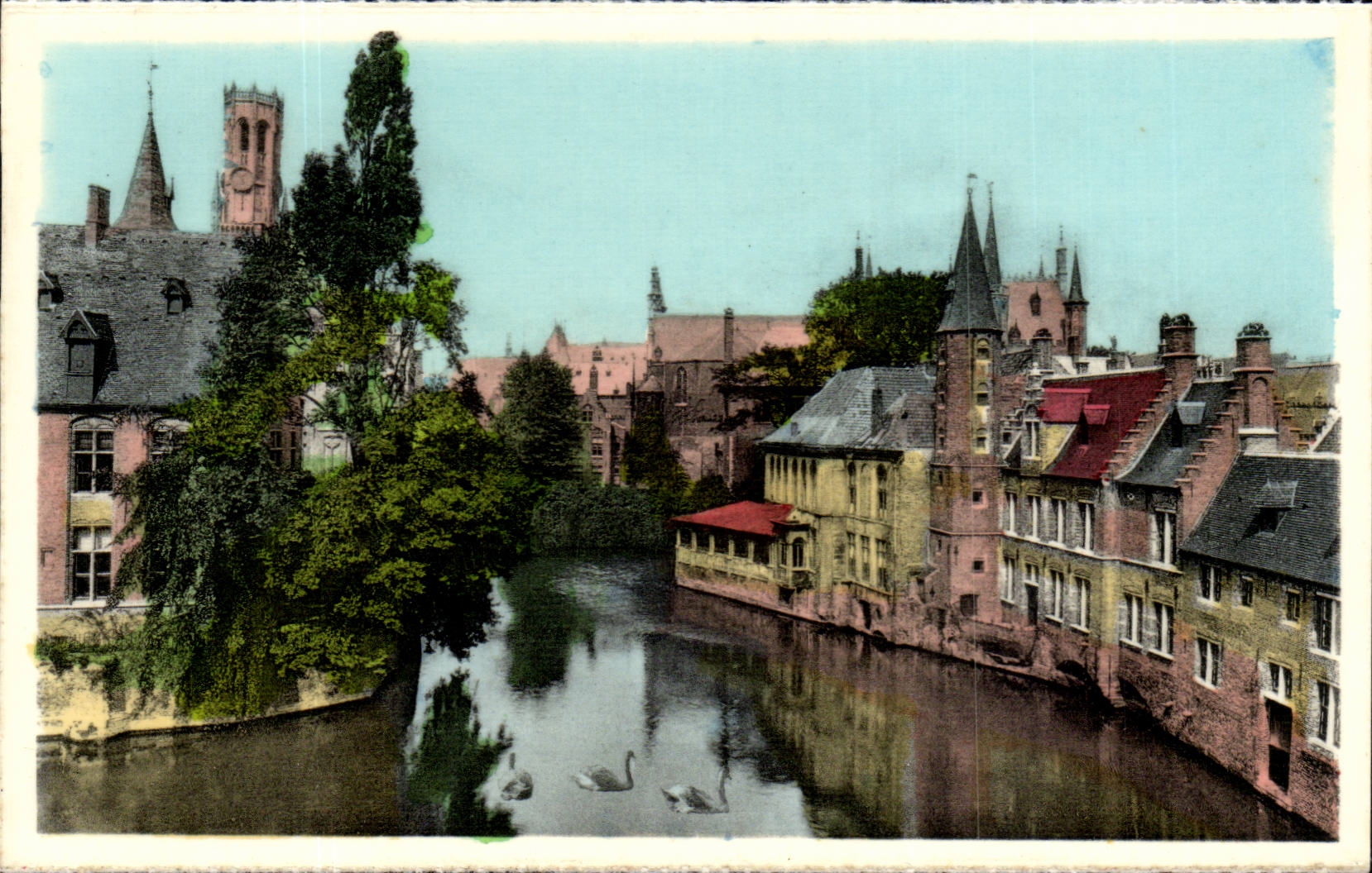 Belgique Bruges Quai du rosaire