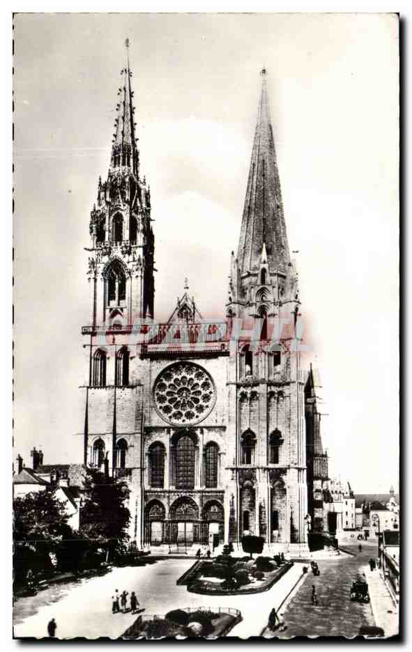CPSM Chartres La cathedrale