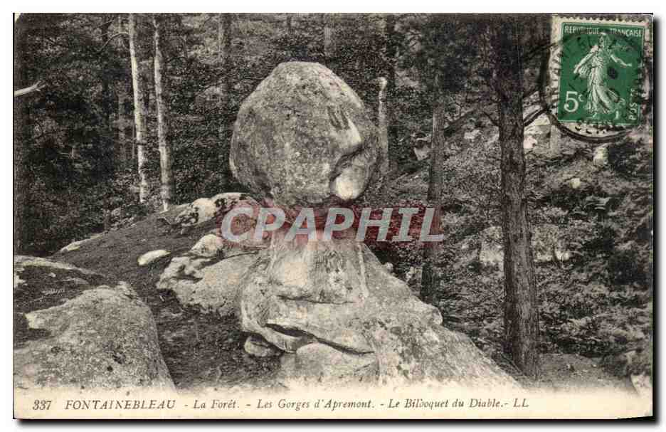 Fontainebleau - La Selva - Las Gorges d'Apremont - El Bilboquet del Diablo - LL