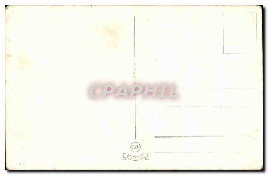 CPA Fantaisie Fleurs — Verso