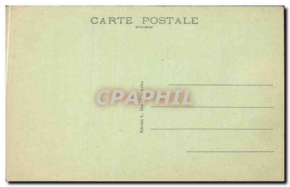 Arles - Vue générale du Cloître Saint-Trophime — Collection Art Marill — Rückseite