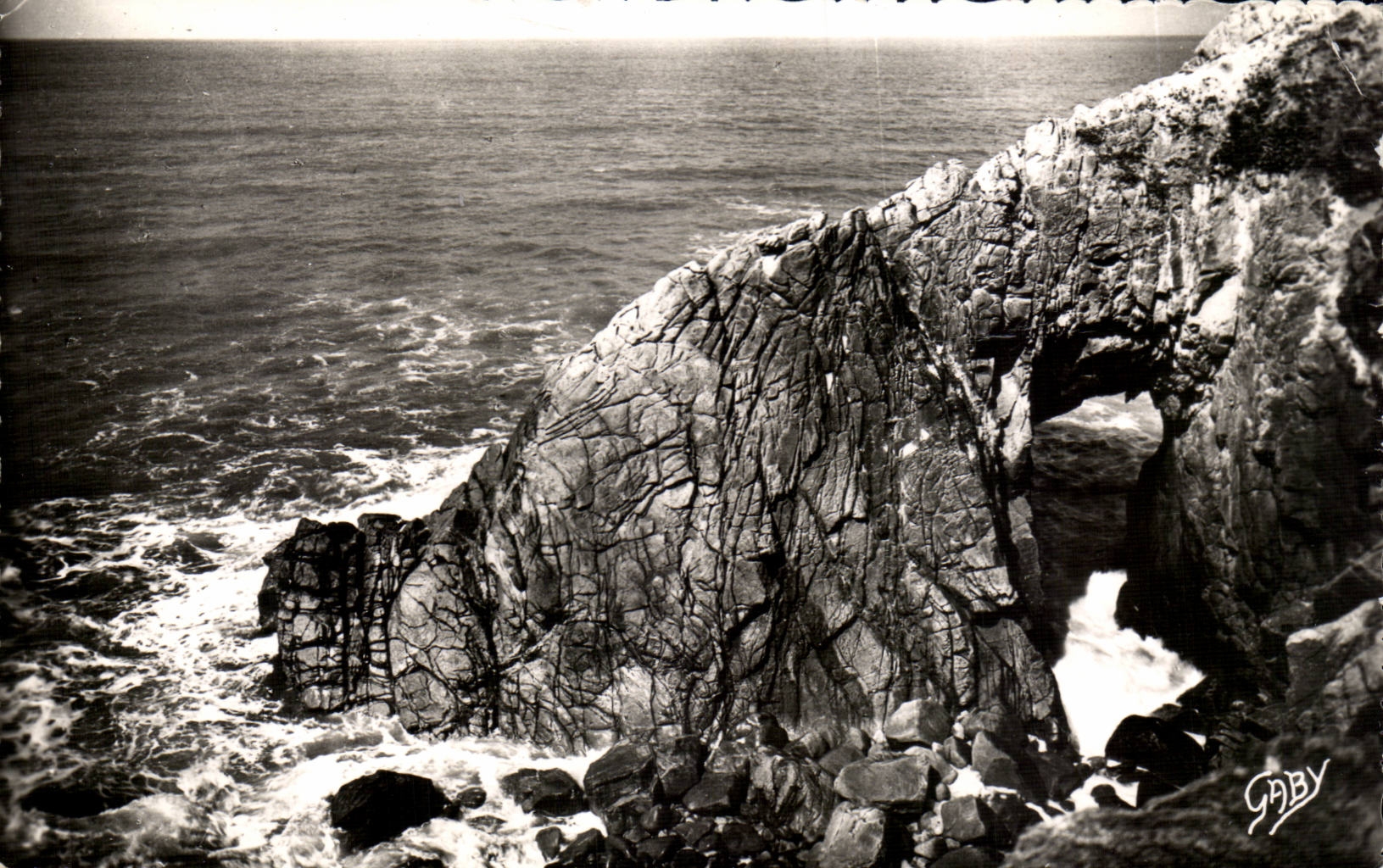 CPSM La Cote sauvage Presqu'ile de Quiberon