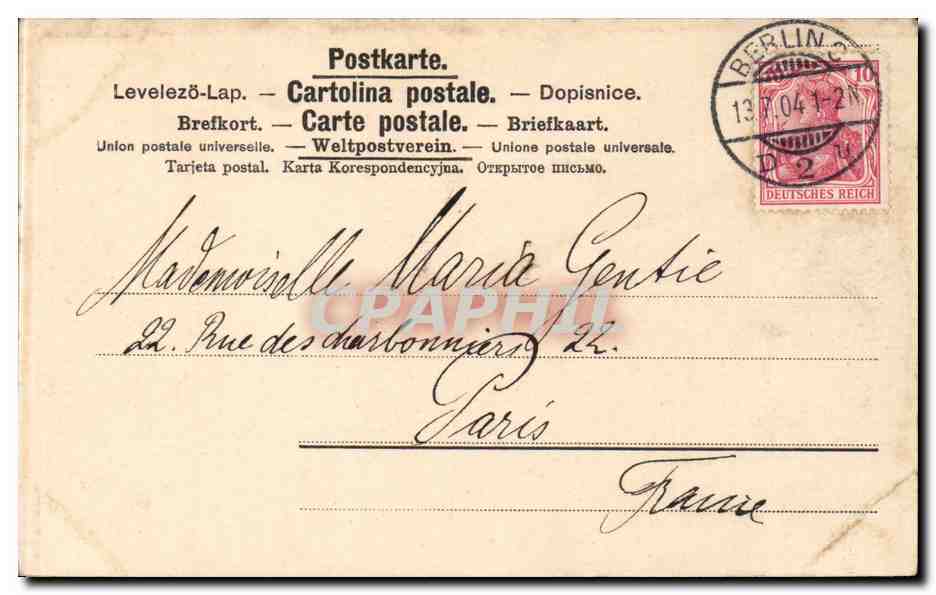 CPA Berlin — Rückseite