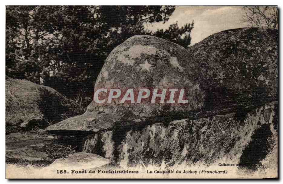 Wald von Fontainebleau — La Casquette du Jockey (Franchard) — Sammlung A.
