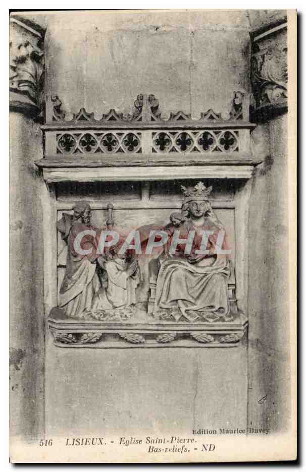 Lisieux - Église Saint-Pierre - Bas-reliefs