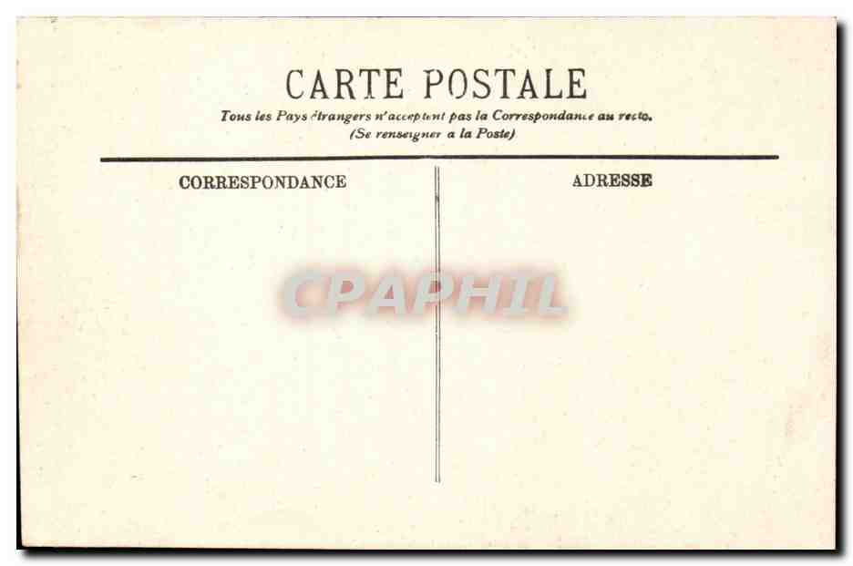 Rambouillet — Le Parc — Les Îles — LL. — Verso