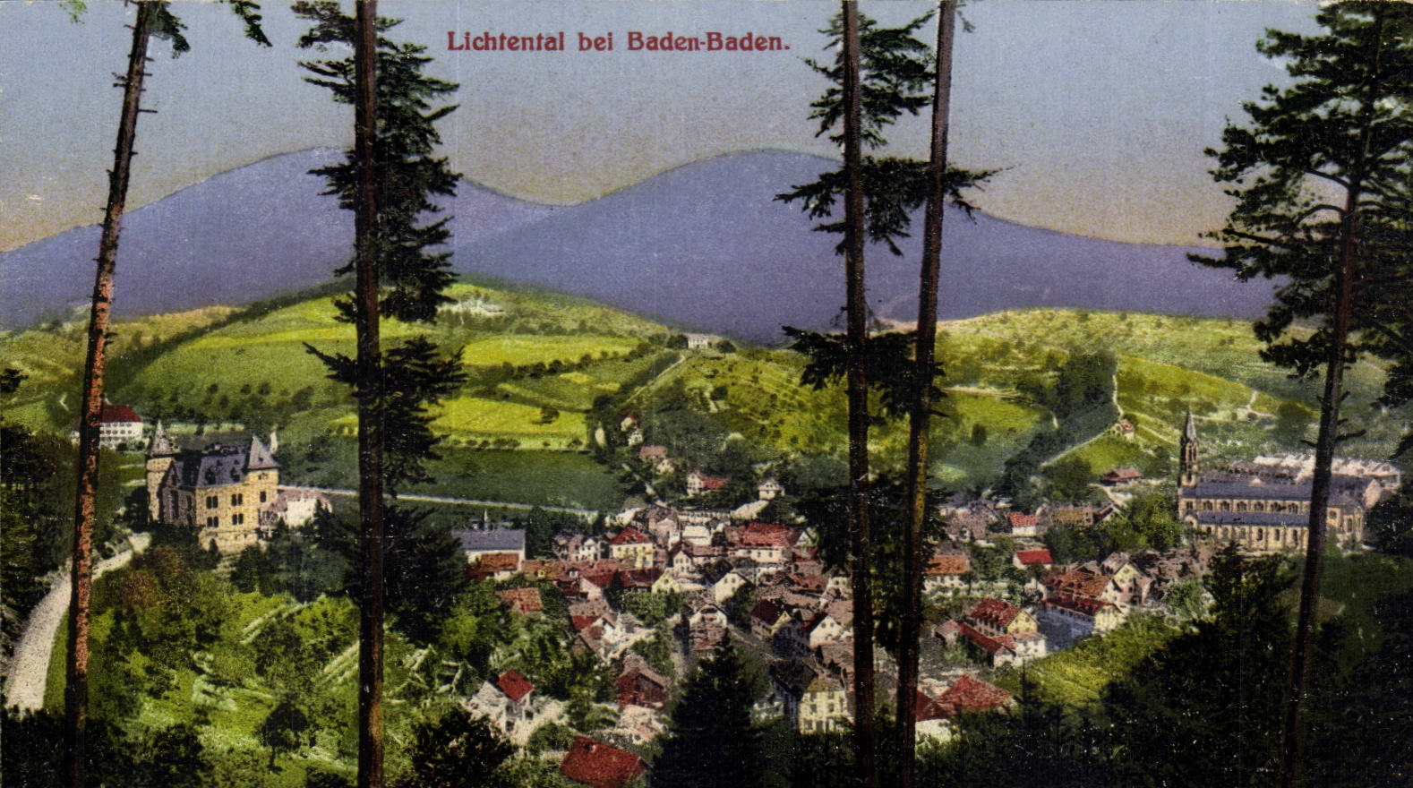 CPA Lichtental bei Baden Baden