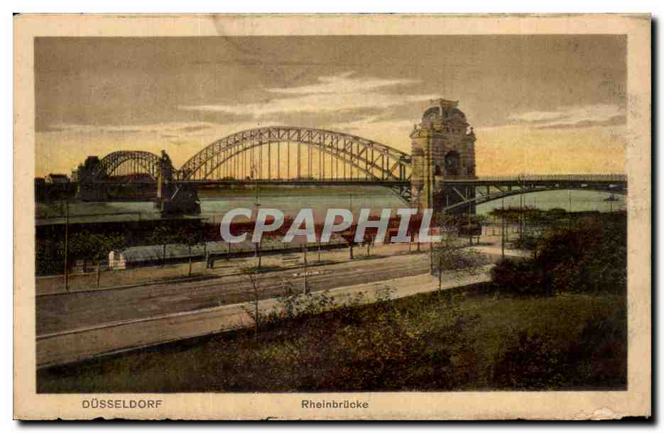 CPA Dusseldorf Rheinbrucke