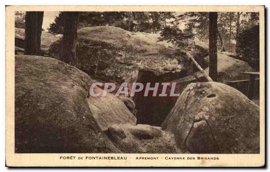 Forêt de Fontainebleau — Apremont — Caverne des Brigands
