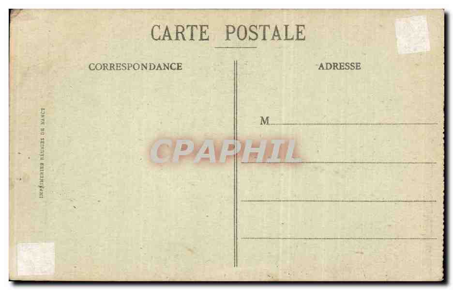 CPA Rouen Quai — Rückseite