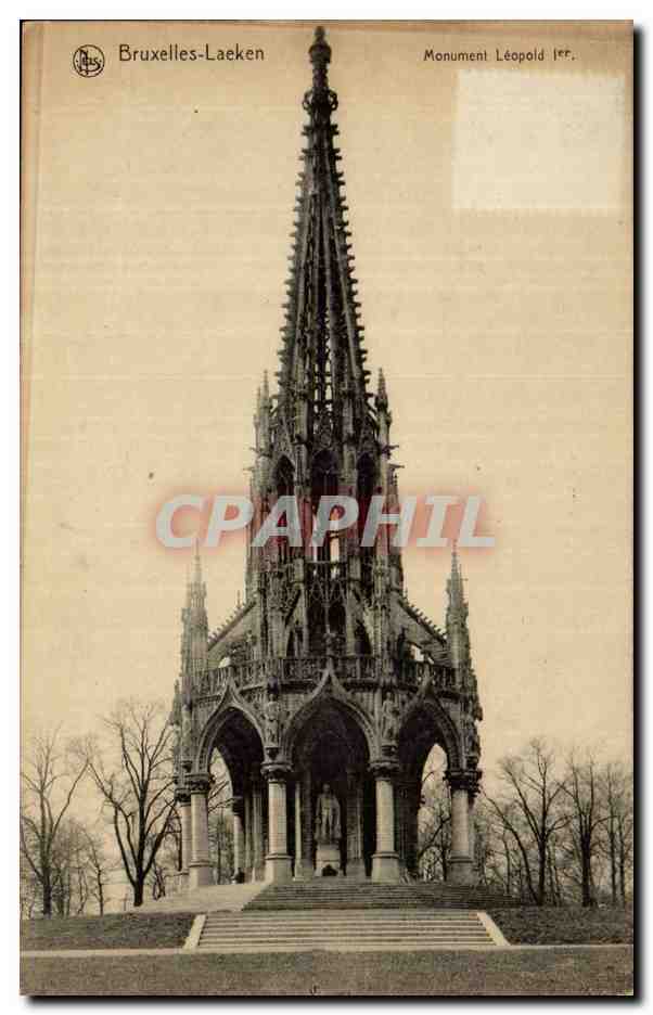 CPA Bruxelles Laeken monument leopold 1er