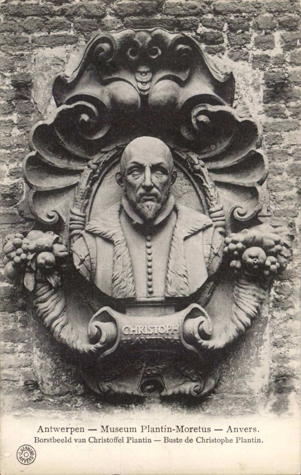 Buste de Christophe Plantin — Musée Plantin-Moretus — Antwerpen