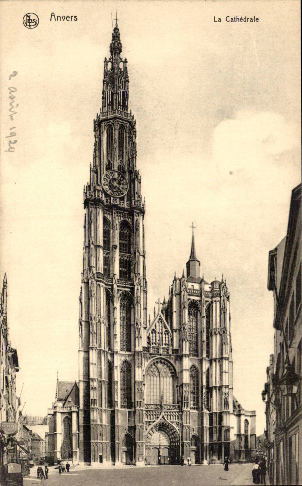 Anvers — La Cathédrale — éditeur Thill, série 25, n° 6