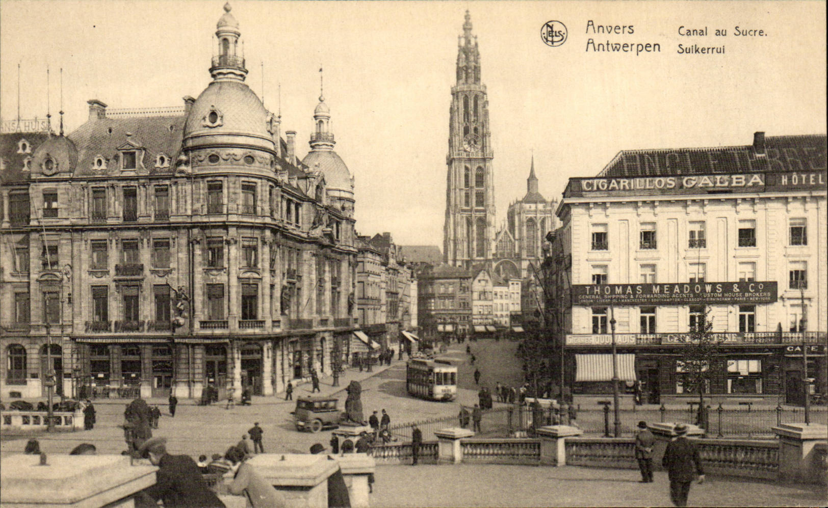 CPA Belgique Anvers Canal au sucre