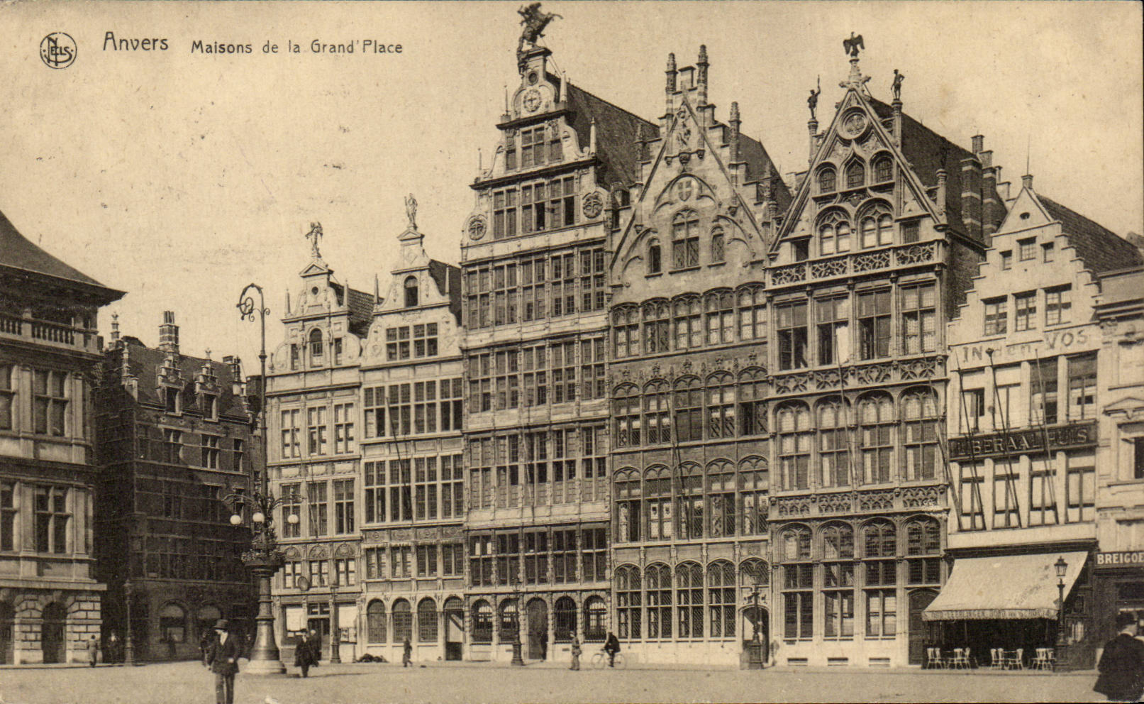 CPA Belgique Anvers Maisons de la grand place