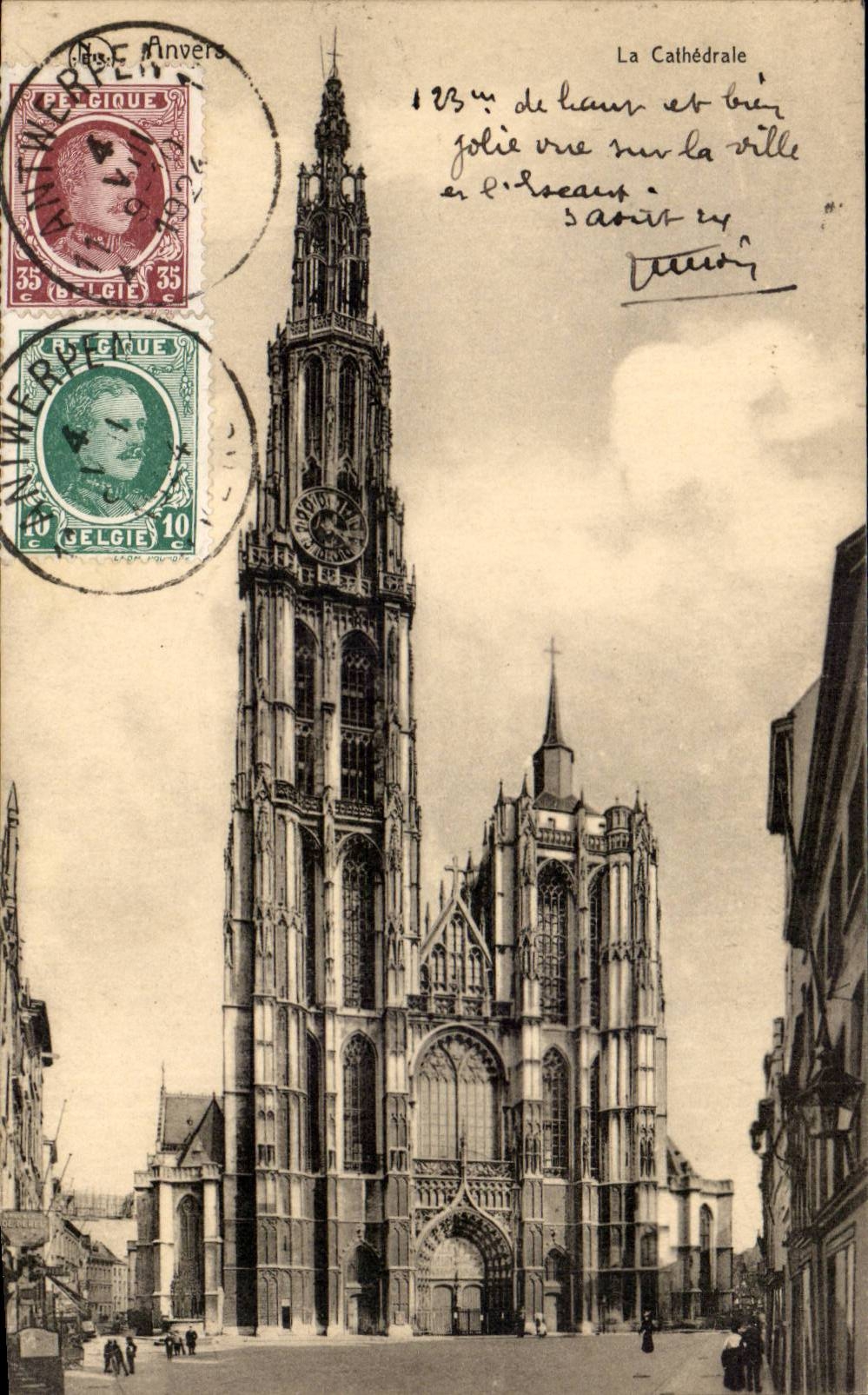 La Cathédrale — Anvers — Éditeur Emn. Thill, Série 25, N° 6