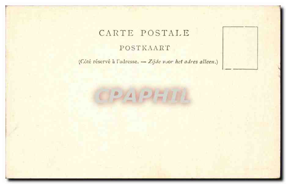 CPA Belgique Anvers Eglise St Paul (interieur) — Rückseite