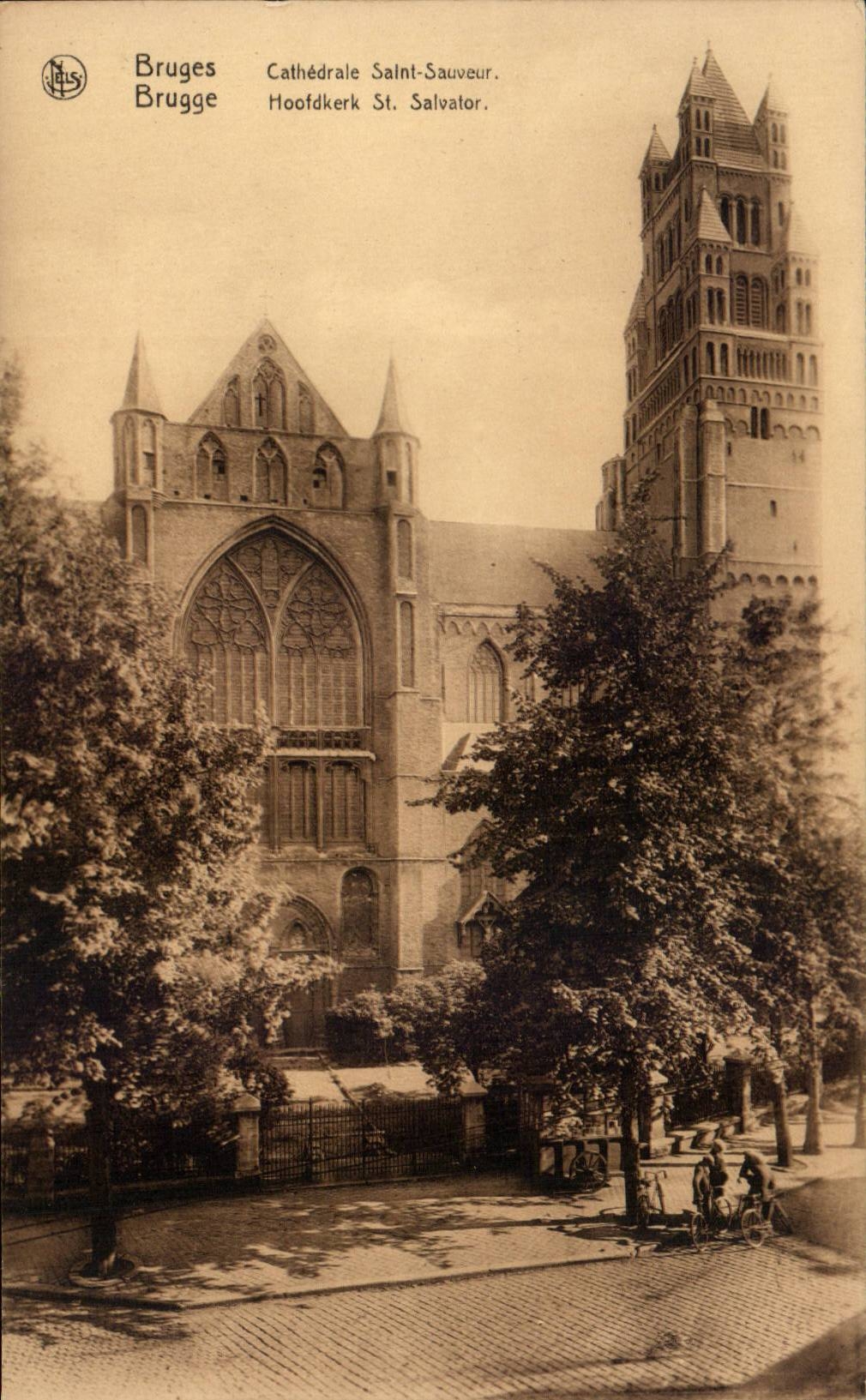 Bruges - Cathédrale Saint-Sauveur — éditeur Neils, série 34