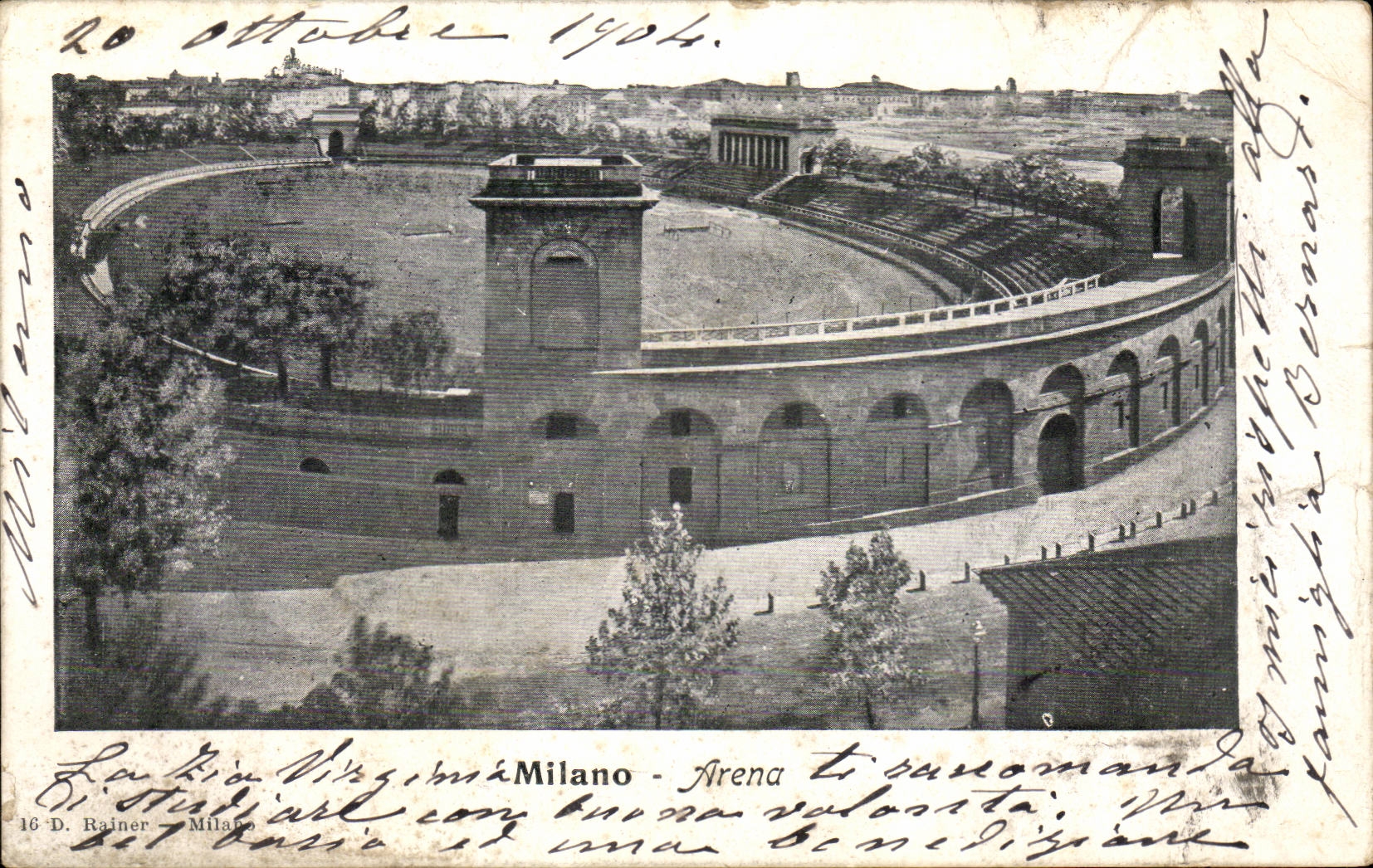 CPA Italie Italia Milano Arena