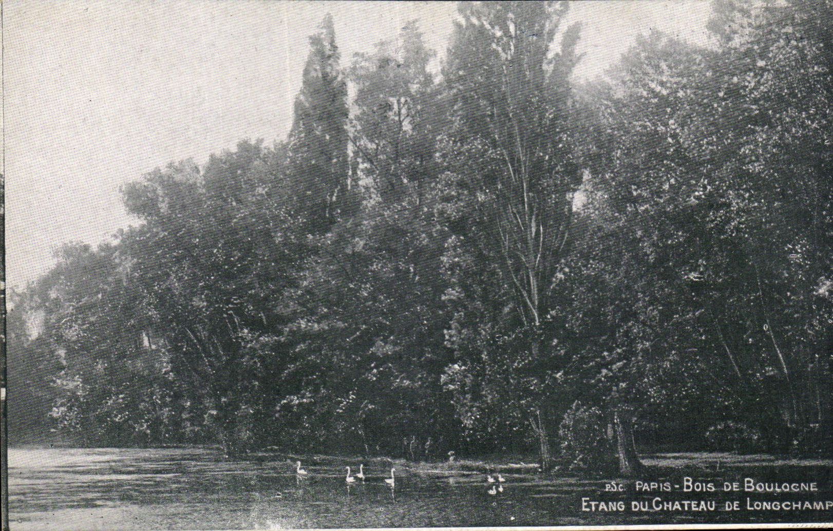 CPA Paris Bois de Boulogne Entree du chateau de longchamp