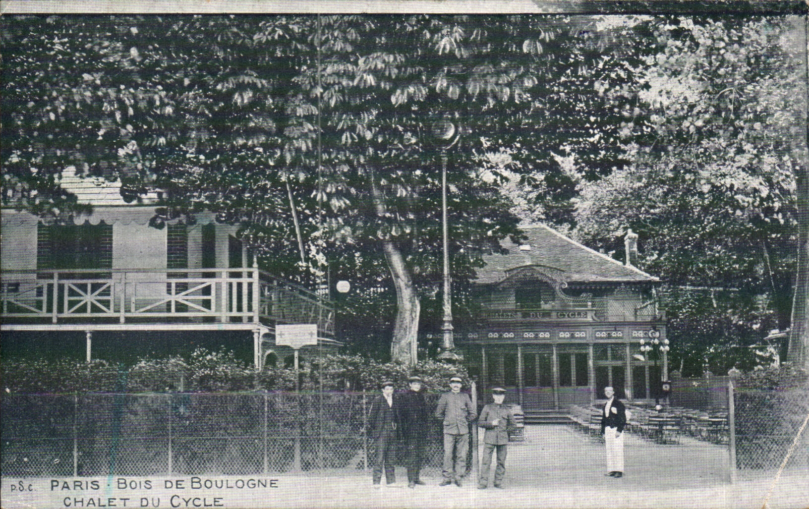 Paris CPA Bois de Boulogne Chalet du cycle Velo Cycling