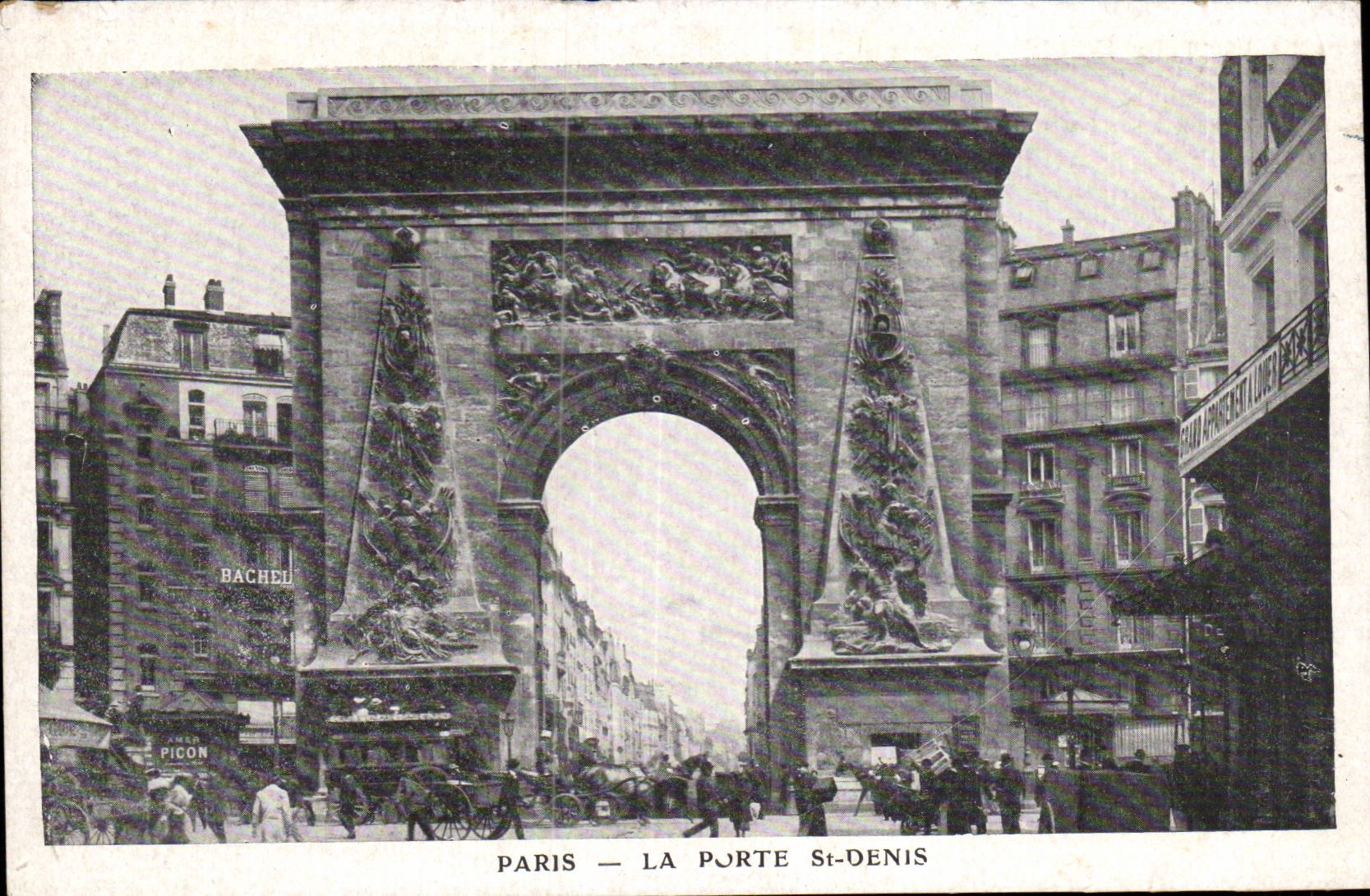 Paris CPA Porte de St Denis