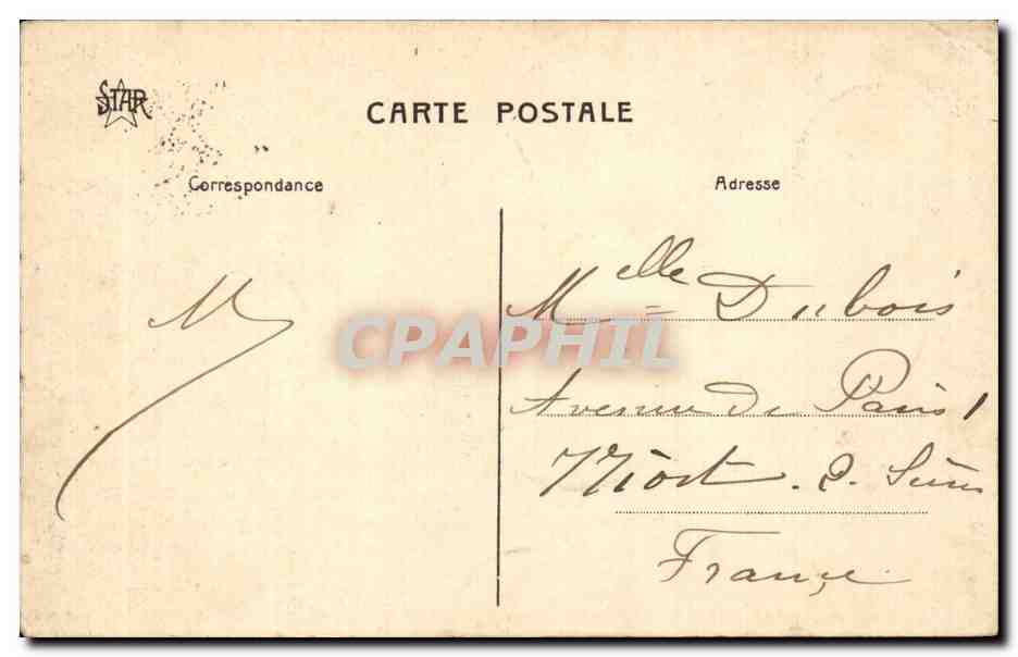 CPA Belgique Gand La cathedrale St Baon — Rückseite