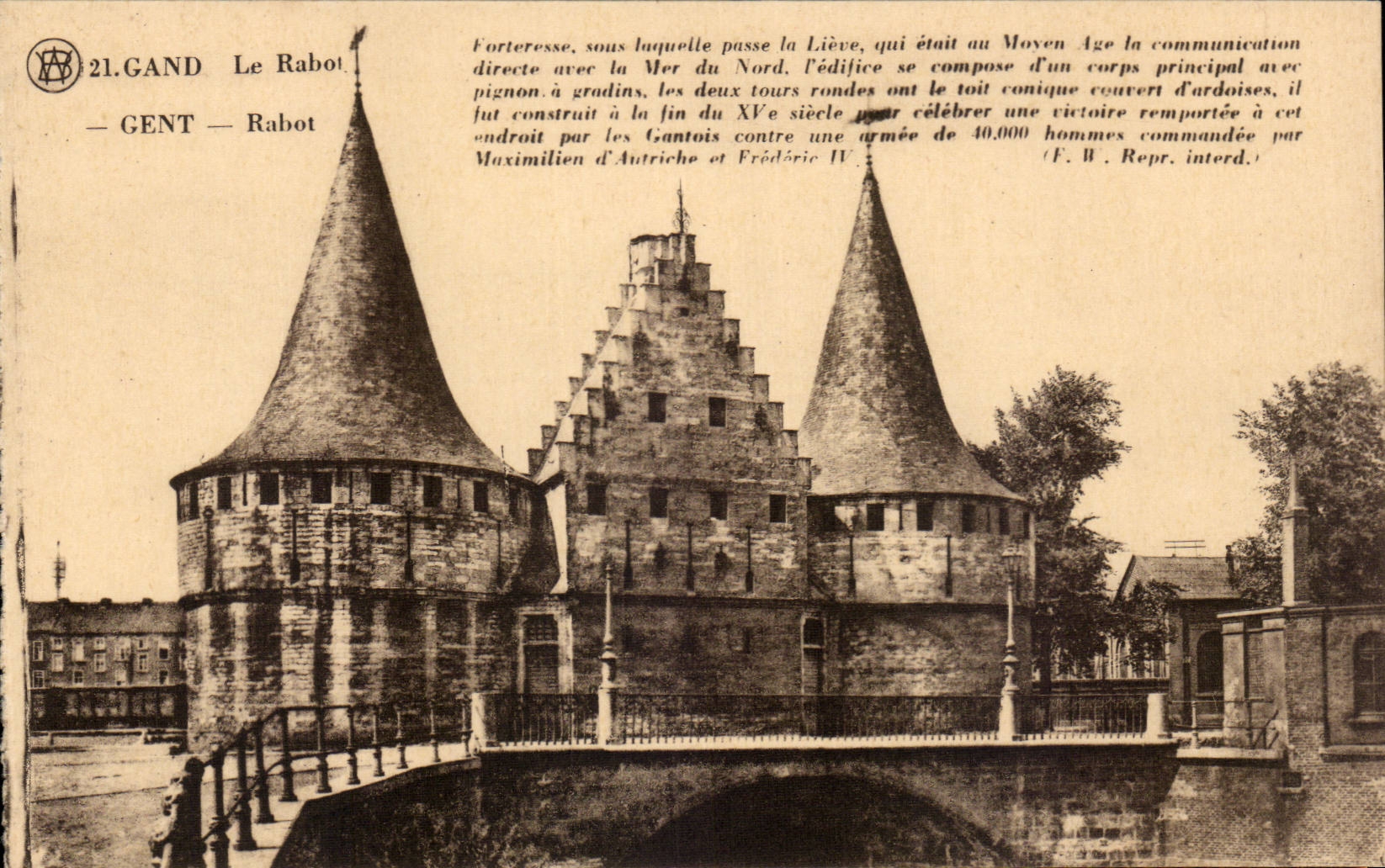 CPA Belgique Gand le Rabot