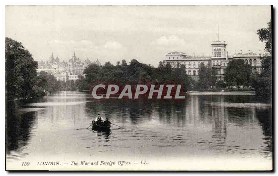 CPA Great Britain London The war and foreign offices