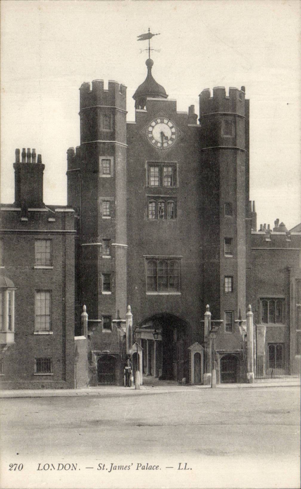 CPA Great Britain London St James palace