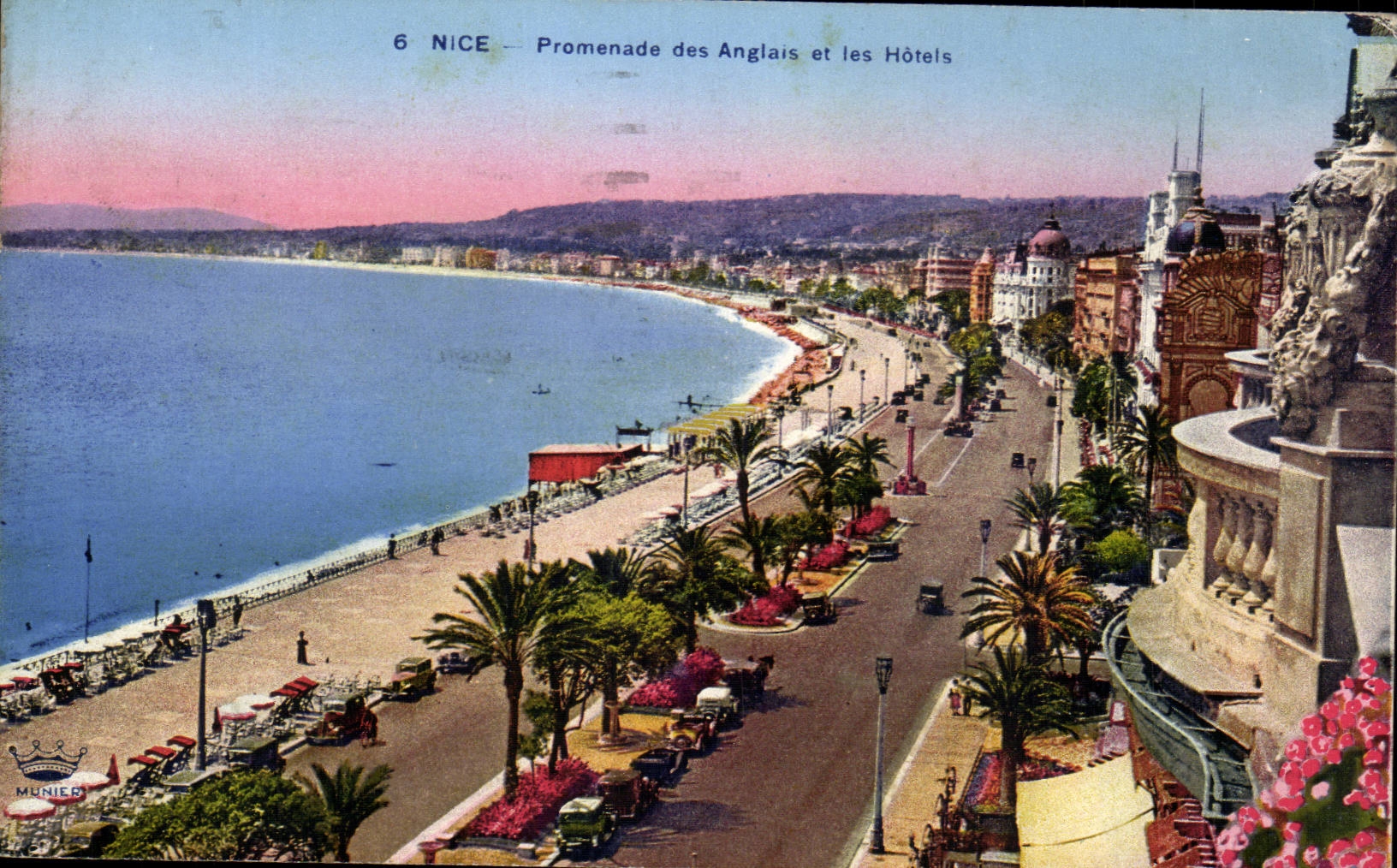 CPA Nice Promenade des anglais et les hotels
