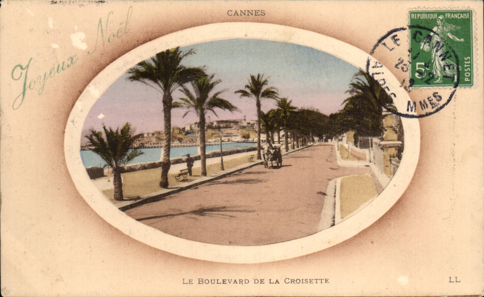 CPA Cannes Le boulevard de la Croisette