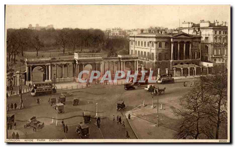 CPA Great Britain Londres London Hyde Park Corner