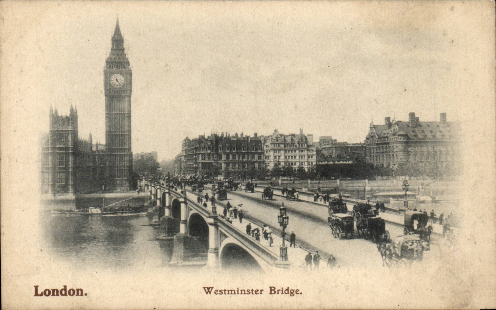 CPA Great Britain Londres London Westminster bridge