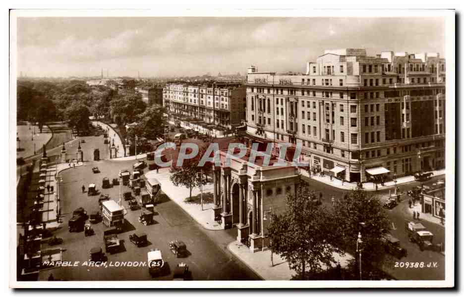 CPA Great Britain Londres London Marble Arch