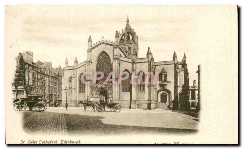 CPA Great Britain Edinburgh St Giles cathedral