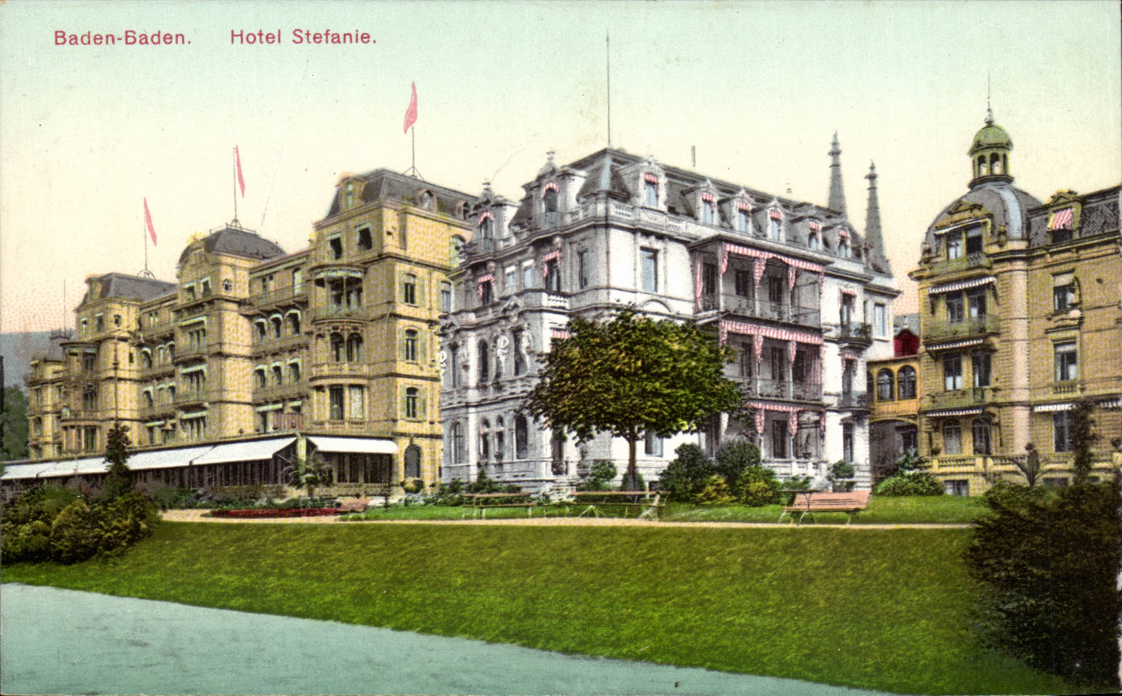 CPA Baden Baden Hotel Stefanie
