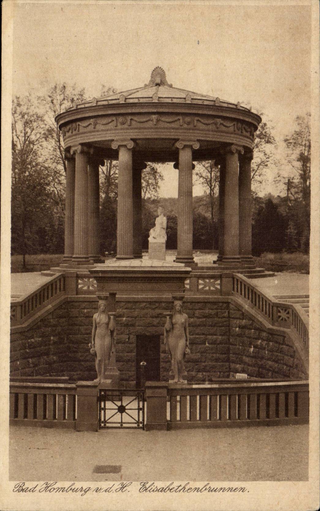 CPA Bad Homburg v d Rohe Elisabethenbrunnen
