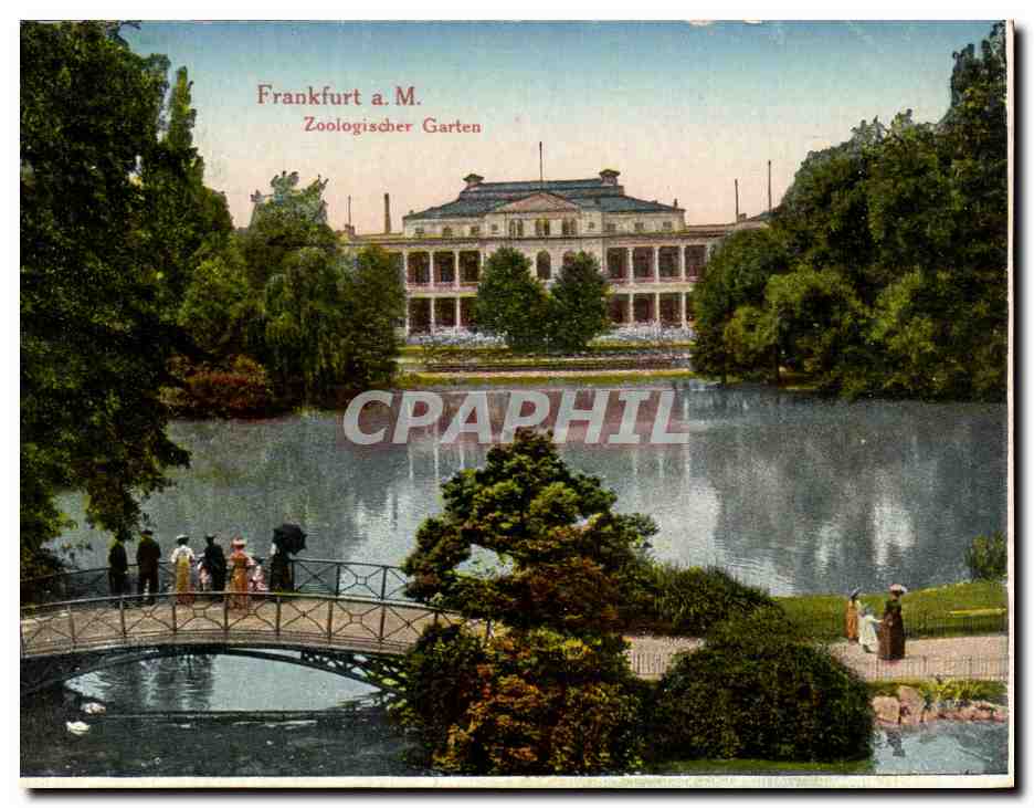 CPA Frankfurt am main Zoologischer Garten Zee