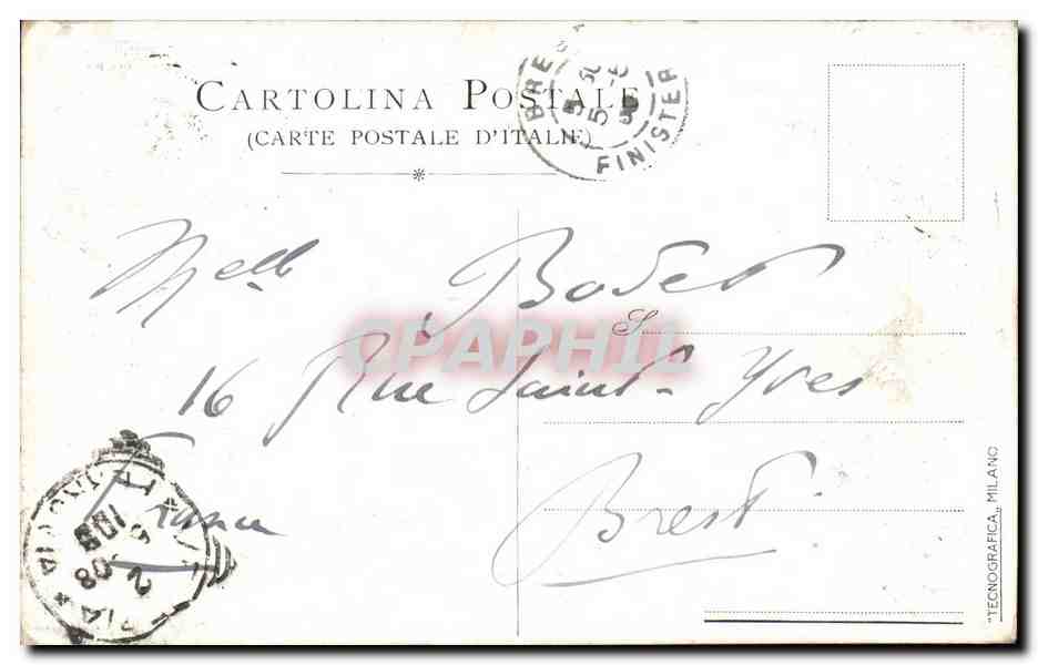 CPA Italie Italia Venezia Traghetto — Verso