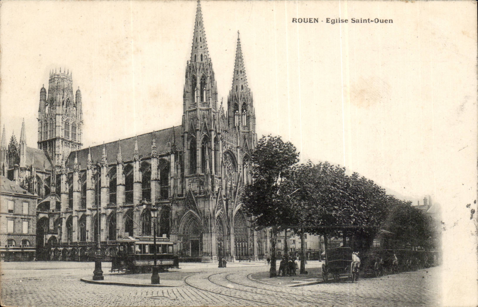 CPA Rouen Eglise Saint Ouen